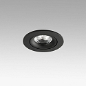 Plafondinbouwarmatuur NAIS LED IP23, zwart