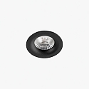 Plafondinbouwarmatuur NAIS LED IP23, zwart