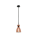 Pendelarmatuur RETRO E14 IP20, koper, mat 
