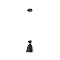 Pendelarmatuur RETRO E14 IP20, koper, zwart mat 