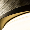 wall and ceiling luminaire TENDER LED IP20, black matt 
