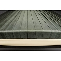 Faro pendant luminaire SAIGON IN 3 flames E27 IP20, olive green, black matt 