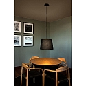 Faro pendant luminaire SAVOY E27 IP20, black 