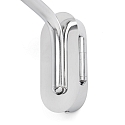 Wandarmatuur ETERNA E27 IP20, chroom, wit 