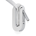 Faro Wandarmatuur ETERNA E27 IP20, beige, chroom 
