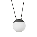 Faro Pendelarmatuur MINE 4-vlams E27 IP20, donkergrijs 