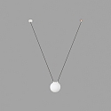 Faro Pendelarmatuur MINE E27 IP20, wit mat 