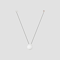 Faro Pendelarmatuur MINE E27 IP20, wit mat 