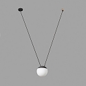 Faro Pendelarmatuur MINE E27 IP20, donkergrijs 