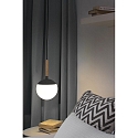 Faro Pendelarmatuur MINE E27 IP20, donkergrijs 