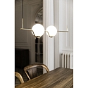 Faro pendant luminaire LE VITA LED IP20, glossy, gold 