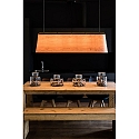 Faro pendant luminaire STOOD 5 flames E27 IP20, black matt 