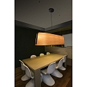Faro pendant luminaire STOOD 5 flames E27 IP20, black matt 