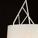 Faro Pendelarmatuur TREE E27 IP20, wit mat 