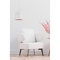 Faro Pendelarmatuur TREE E27 IP20, wit mat 