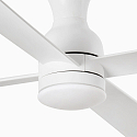 Faro Plafond ventilator FRASER M met Afstandsbediening IP20, wit mat