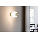 Faro wall and ceiling luminaire MOY LED IP44, gold, satined 
