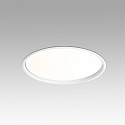 Faro Plafondinbouwarmatuur LUAN LED IP44, wit mat 
