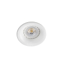 Plafondinbouwarmatuur NEON R rond GU10 IP20, wit mat 