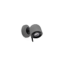 wall luminaire STONE GU10 IP20, grey 