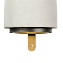 Faro wall luminaire STONE GU10 IP20, grey 