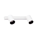 Wand- en plafondarmatuur STAN 2-vlams GU10 IP20, wit mat 