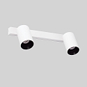 Wand- en plafondarmatuur STAN 2-vlams GU10 IP20, wit mat 