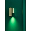 Faro Wandarmatuur STAN GU10 IP20, goud, gesatineerd 