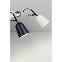 Klemarmatuur STUDIO E14 IP20, zwart mat 