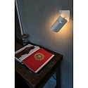 Faro wall luminaire SMILE E27 IP20, white matt 
