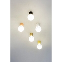 Faro Wandarmatuur TEN E27 IP20, wit mat 