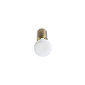 Wandarmatuur TEN E27 IP20, antiek goud 