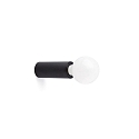 Wandarmatuur TEN E27 IP20, zwart mat 