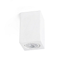 Plafondarmatuur SVEN SQ GU10 IP20, wit mat 