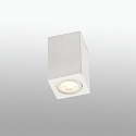 Faro Plafondarmatuur SVEN SQ GU10 IP20, wit mat 