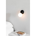 wall luminaire JOY LED IP20, black matt 