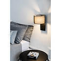 wall luminaire FOLD E27 IP20, black matt 