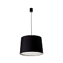 pendant luminaire CONGA E27 IP20, black matt 