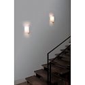 Faro Wandarmatuur COTTON E27 IP20, wit mat 