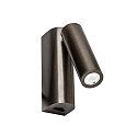 Wandarmatuur ROB LED IP20, brons 
