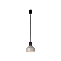 Pendelarmatuur KOMBO E27 IP20, grijs, zwart mat 