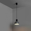 Faro Pendelarmatuur KOMBO E27 IP20, grijs, zwart mat 