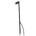 Armatuur met grondpen SETH LED IP44, zwart mat 