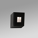 outdoor wall luminaire DART SQ LED IP65, black matt 