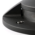 Faro Vloerarmatuur LOTH 4-vlams LED IP67, zwart mat 