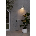 Faro Wandarmatuur voor buitenshuis PALS E27 IP65, wit mat 