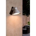 Faro Wandarmatuur voor buitenshuis PALS E27 IP65, wit mat 
