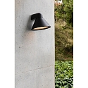 Wandarmatuur voor buitenshuis PALS E27 IP65, donkergrijs 