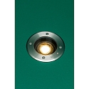 Faro Vloerinbouwarmatuur GEISER 130 / GU10 rond, instelbaar GU10 IP67, rvs, gesatineerd dimbaar