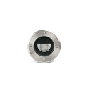 Vloerinbouwarmatuur GEISER 130 WALLWASHER rond, stijf, asymmetrisch IP67, rvs, gesatineerd 